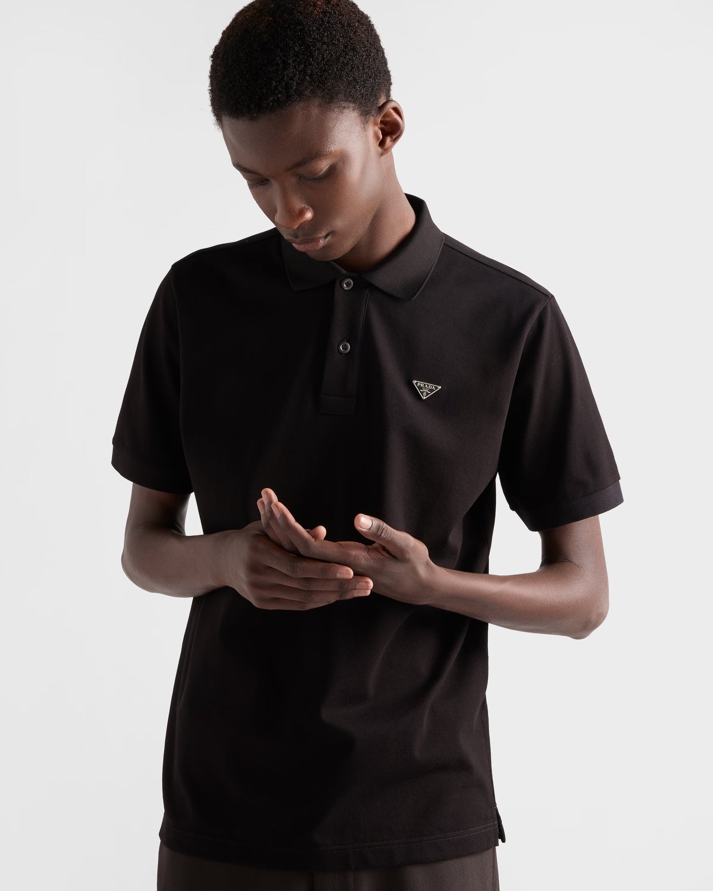Piqué polo shirt