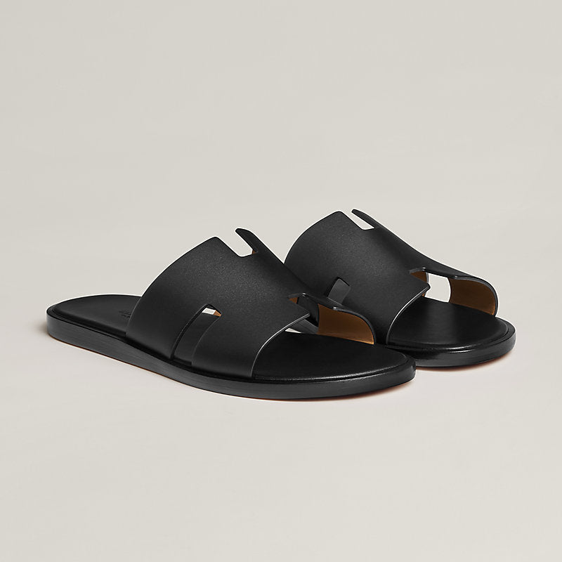 Hermes Izmir sandal Noir