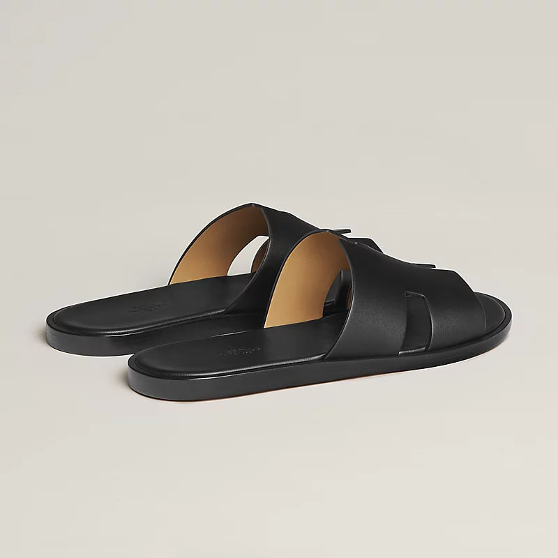 Hermes Izmir sandal Noir