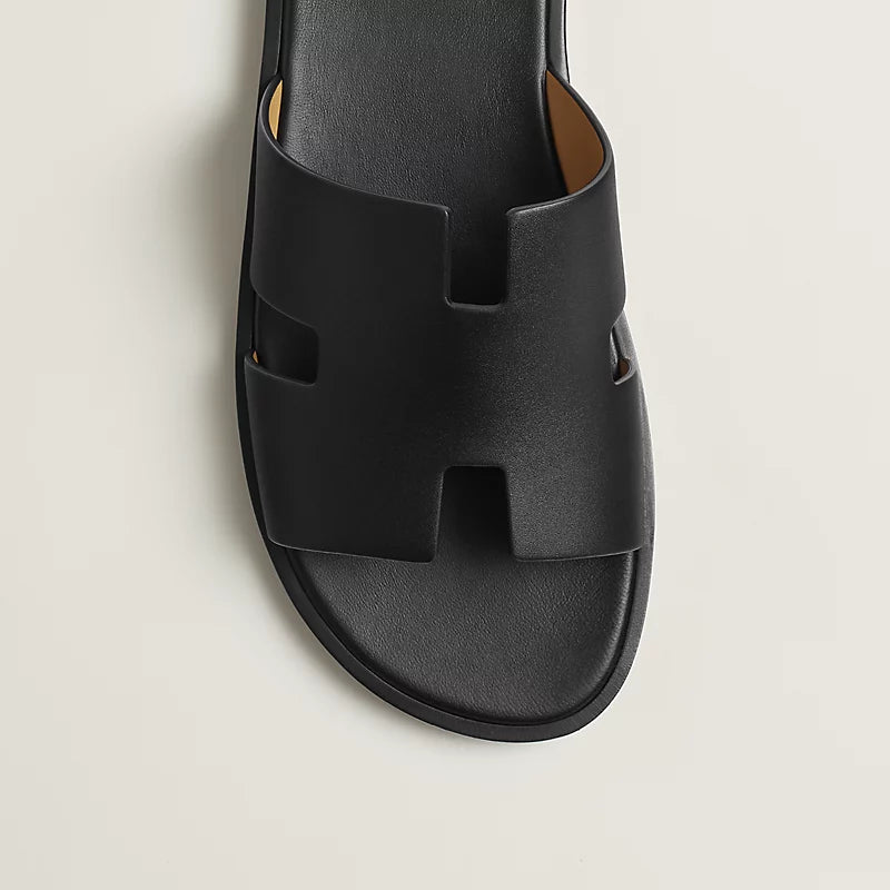 Hermes Izmir sandal Noir