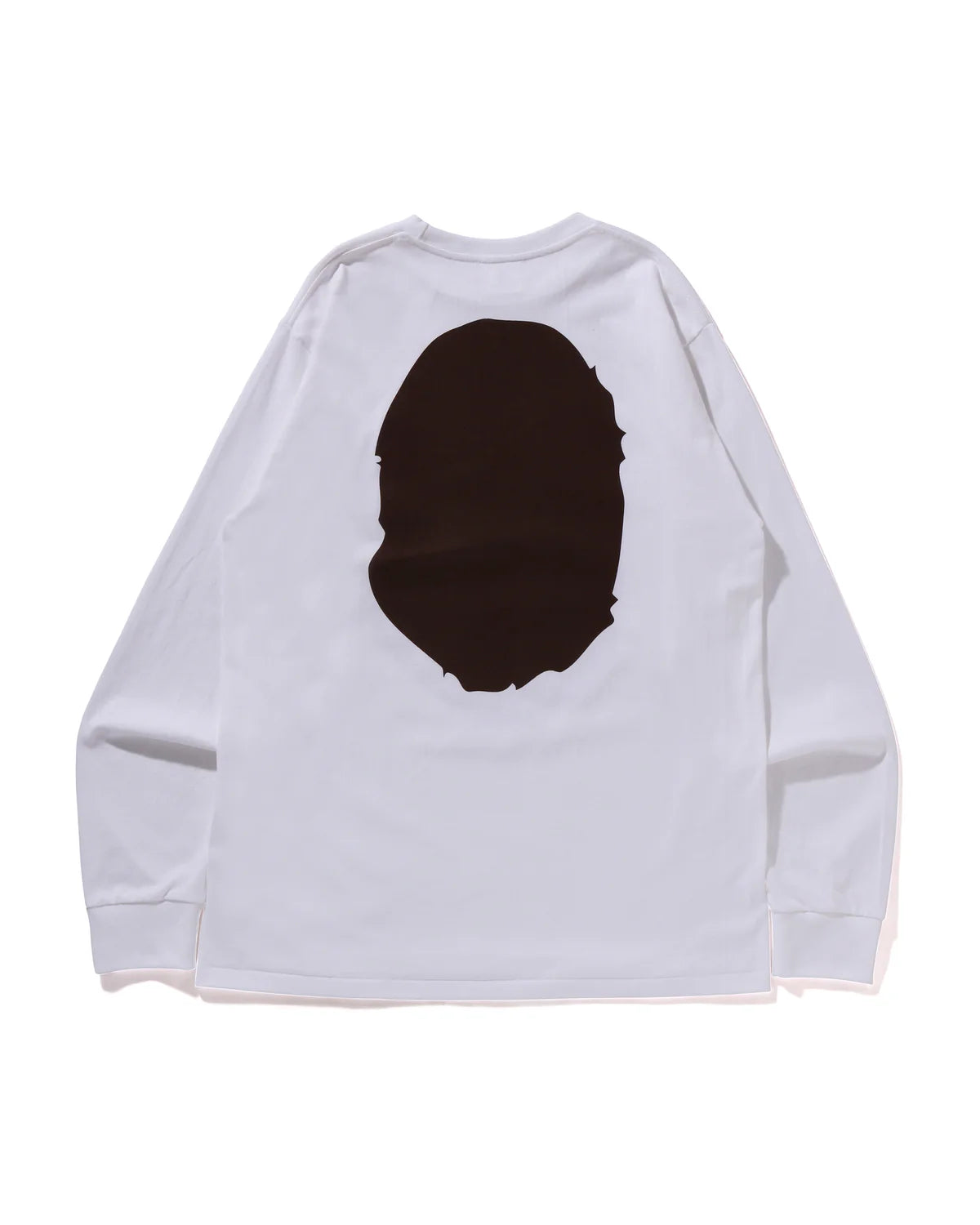 A BATHING APE Men Long Sleeve T-Shirt Big Ape Head L/s Tee