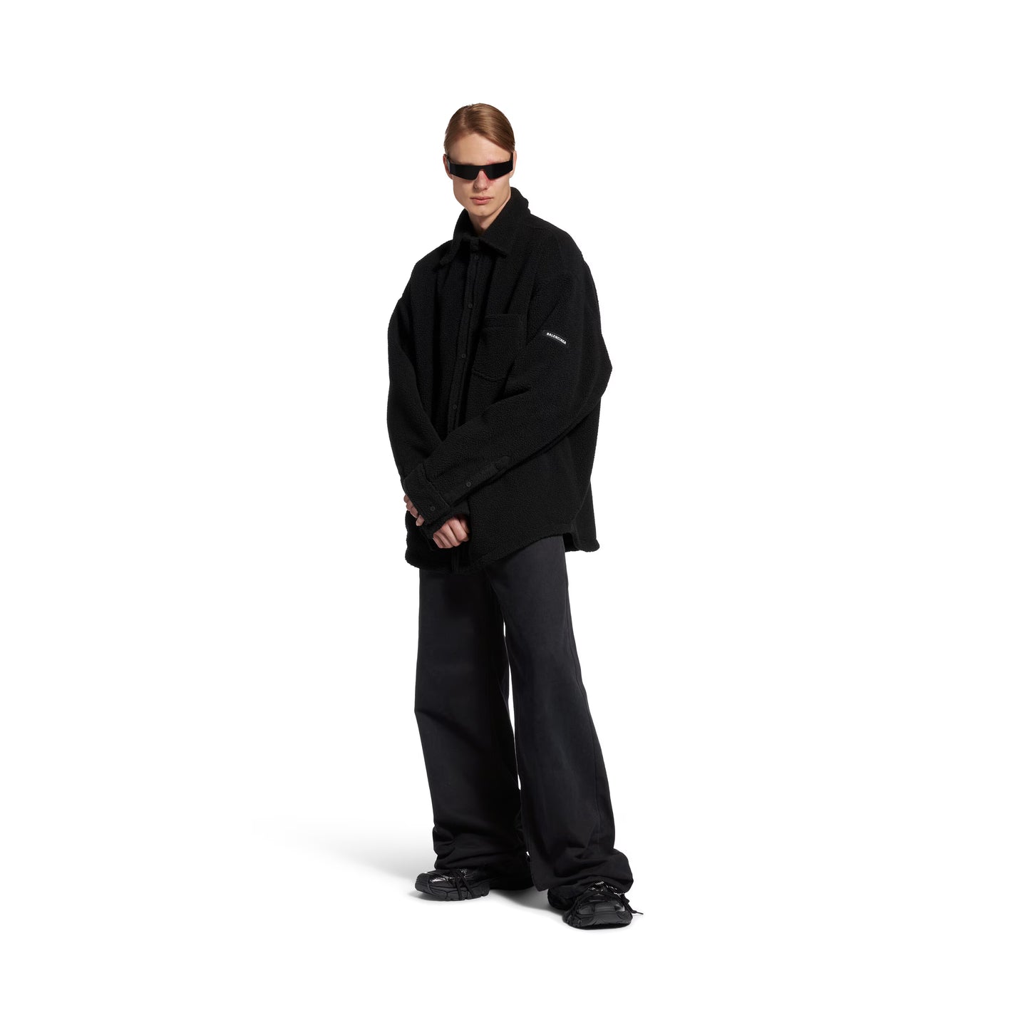 Men's Overshirt in Black