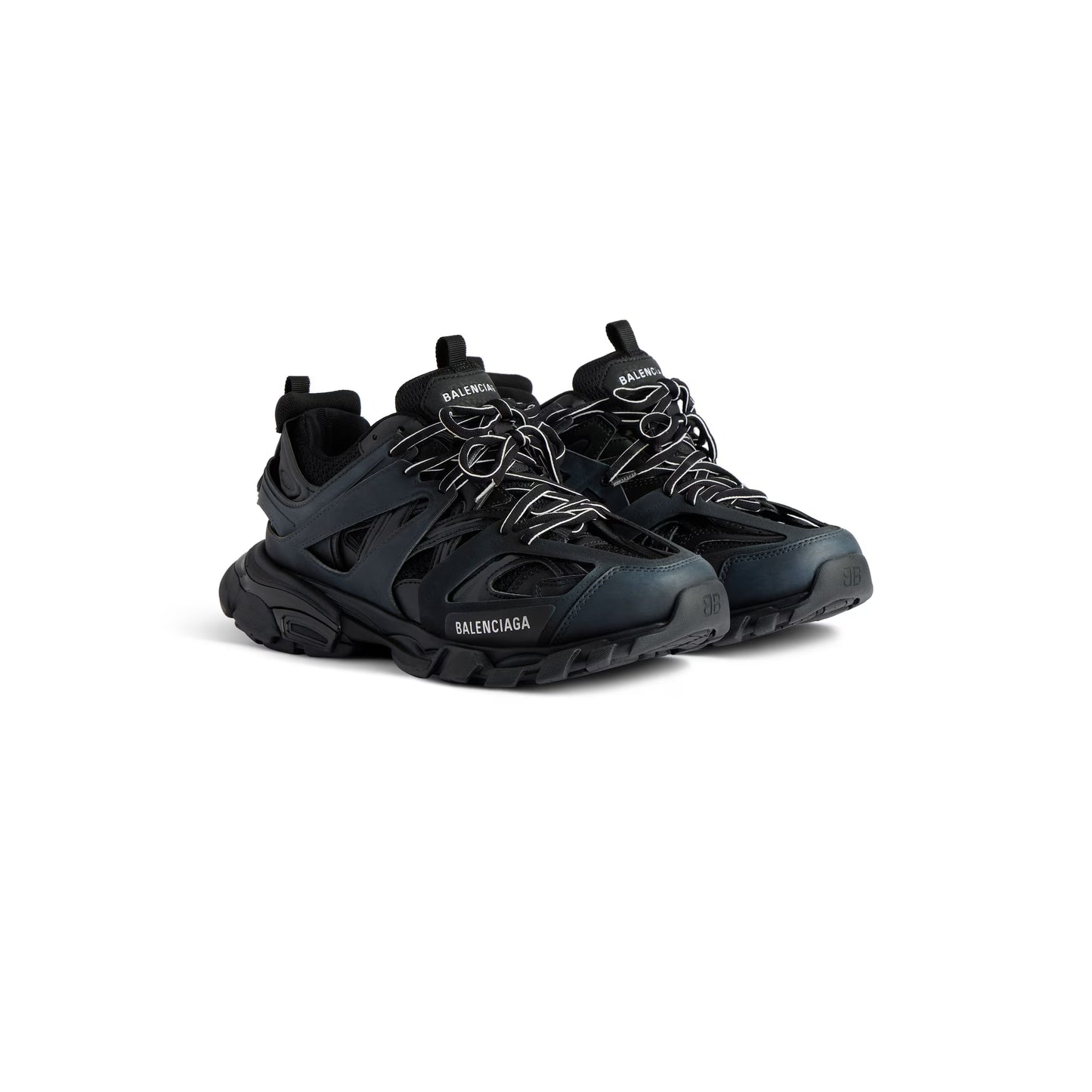 Men's Track Sneaker in Black