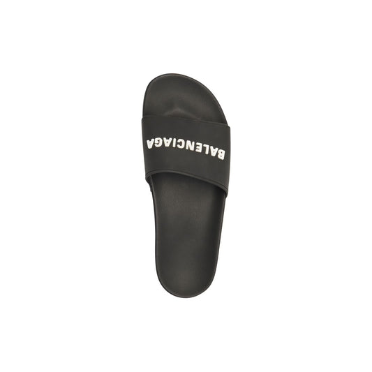 Men's Pool Slide Sandal in Black