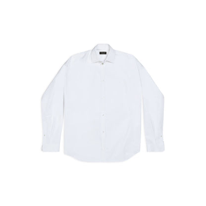 Men's Cocoon Shirt in White