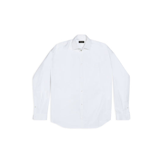 Men's Cocoon Shirt in White