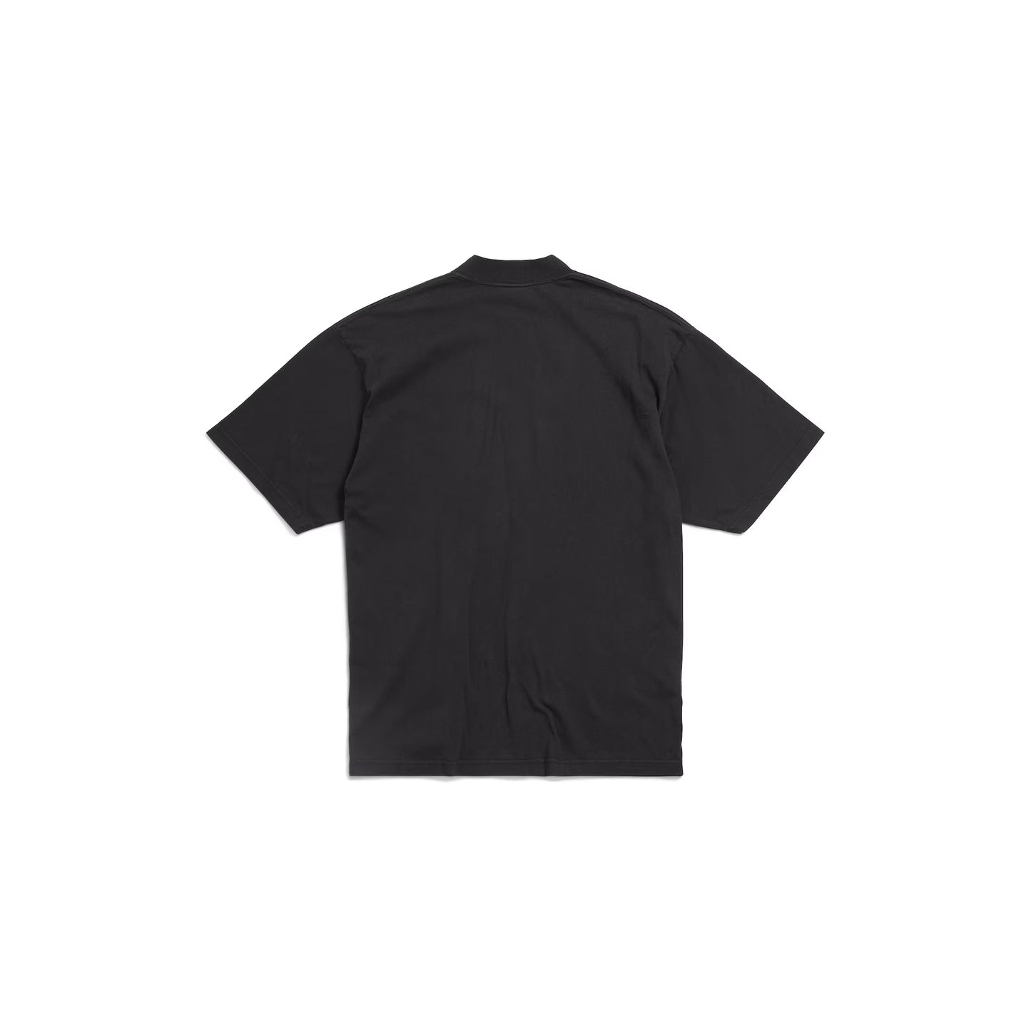 Political Stencil T-shirt Medium Fit in Off Black/white