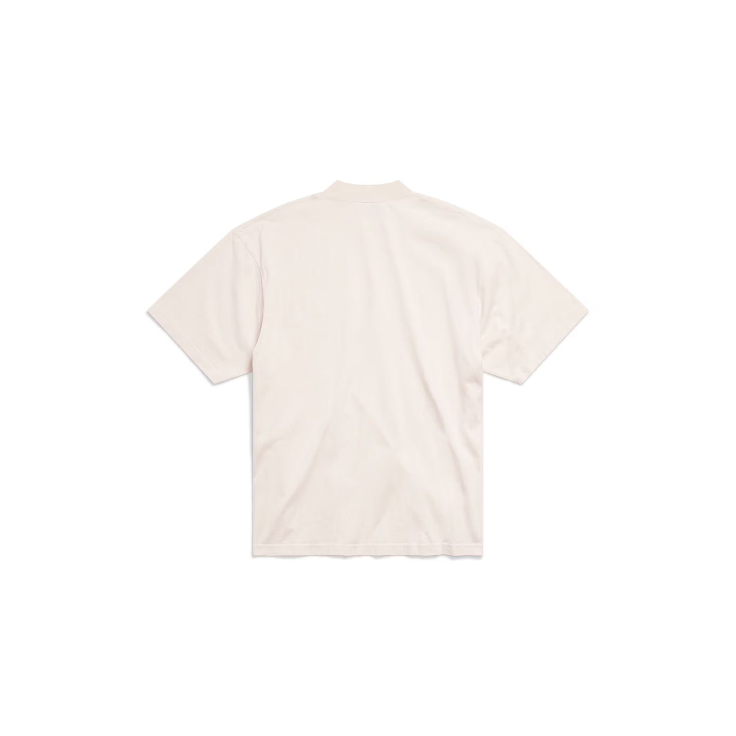 Political Stencil T-shirt Medium Fit in Off White/black
