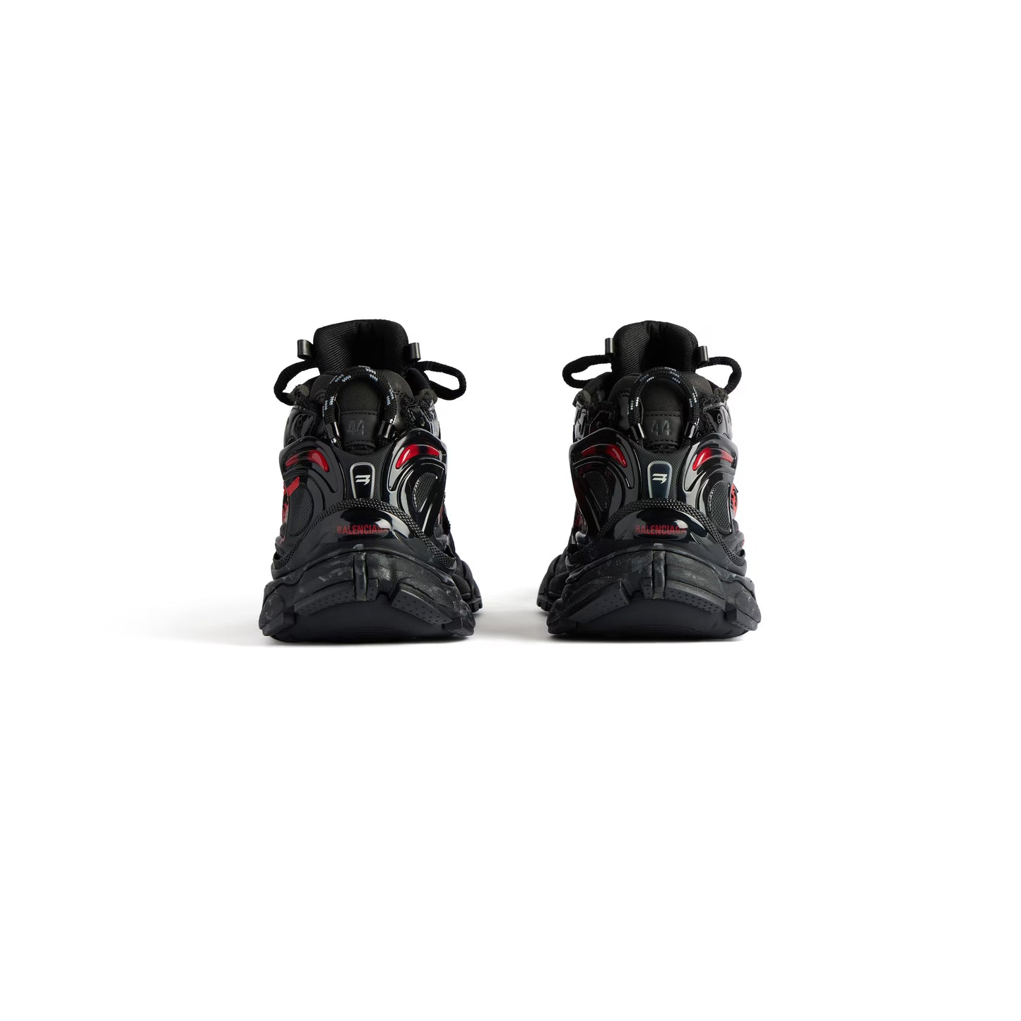 Men's Runner Graffiti Sneaker in Black