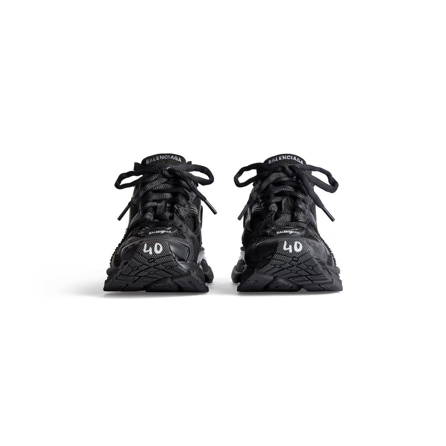Men's Runner Sneaker in Black
