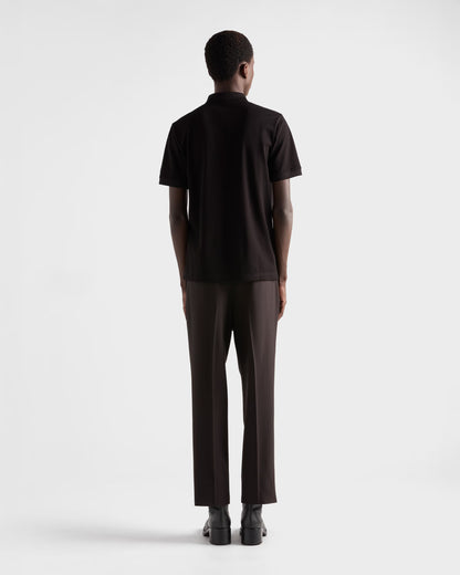 Piqué polo shirt