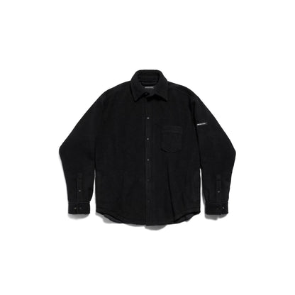 Men's Overshirt in Black