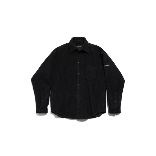 Men's Overshirt in Black