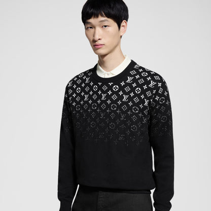 Gradient Cotton Crewneck