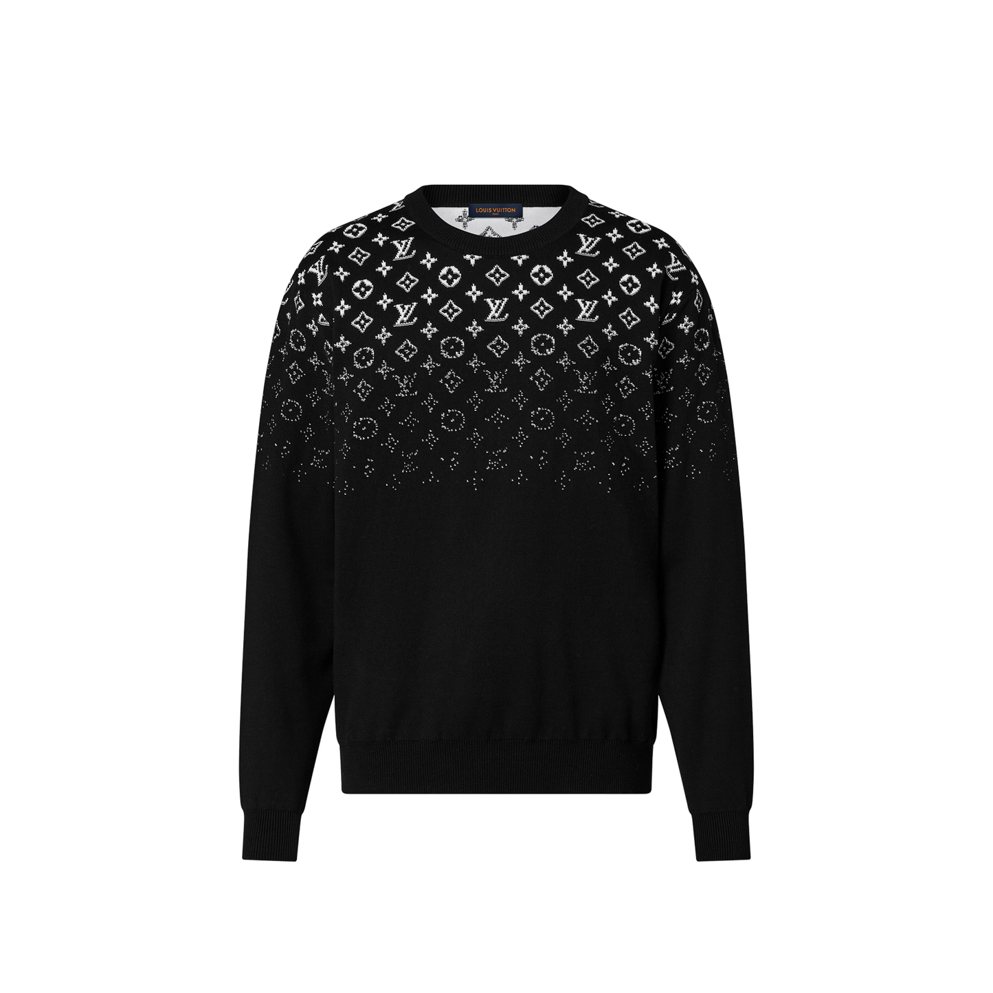 Gradient Cotton Crewneck