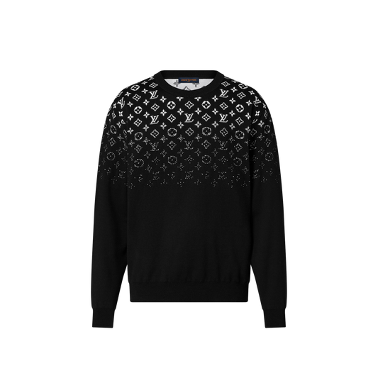 Gradient Cotton Crewneck