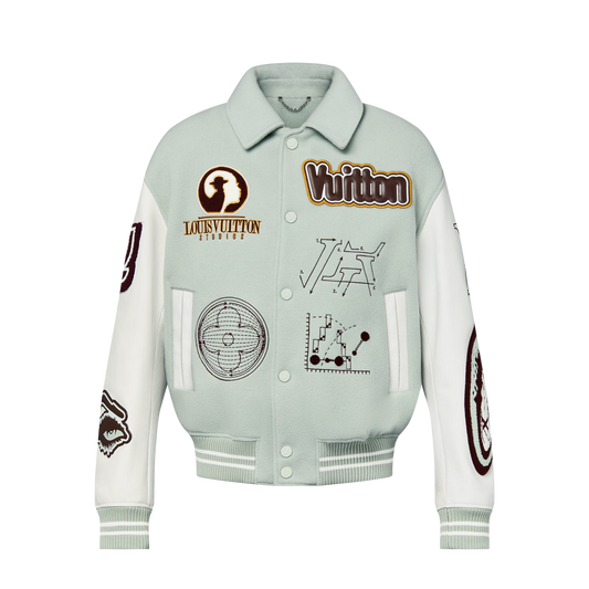 Varsity Leather Blouson