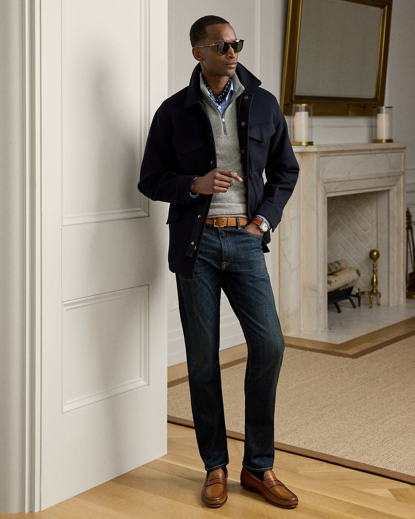 Ripley Wool-Cashmere Four-Pocket Jacket