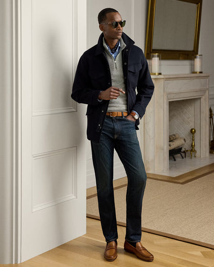 Ripley Wool-Cashmere Four-Pocket Jacket
